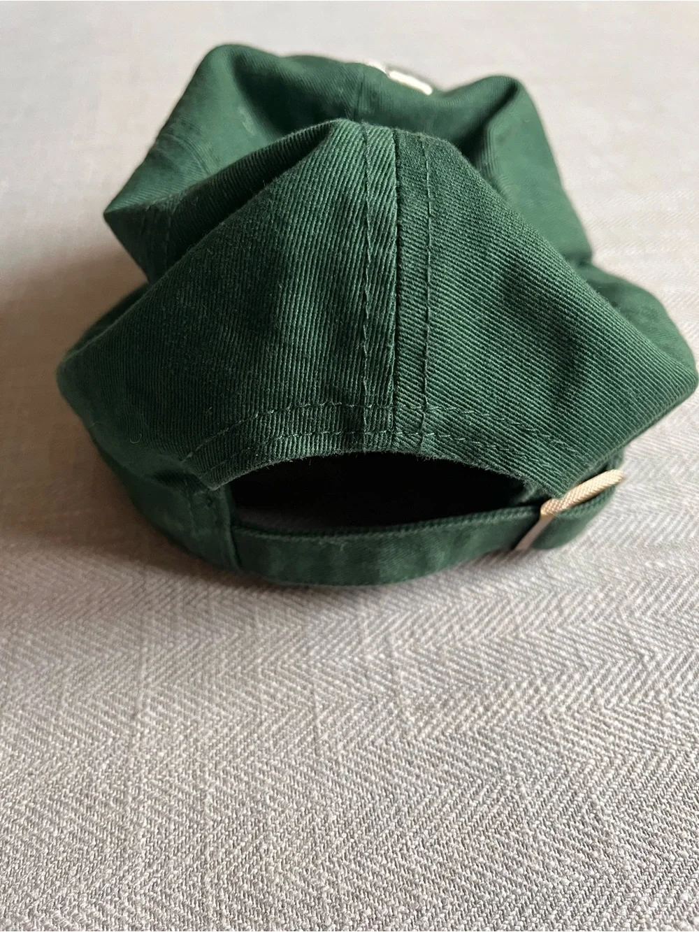 LA Dodgers Adjustable Dad Baseball Cap in Dark Green